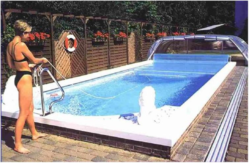 移動(dòng)式半開敞式私人泳池賞析